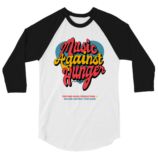 Music Against Hunger - Title Baseball Tee