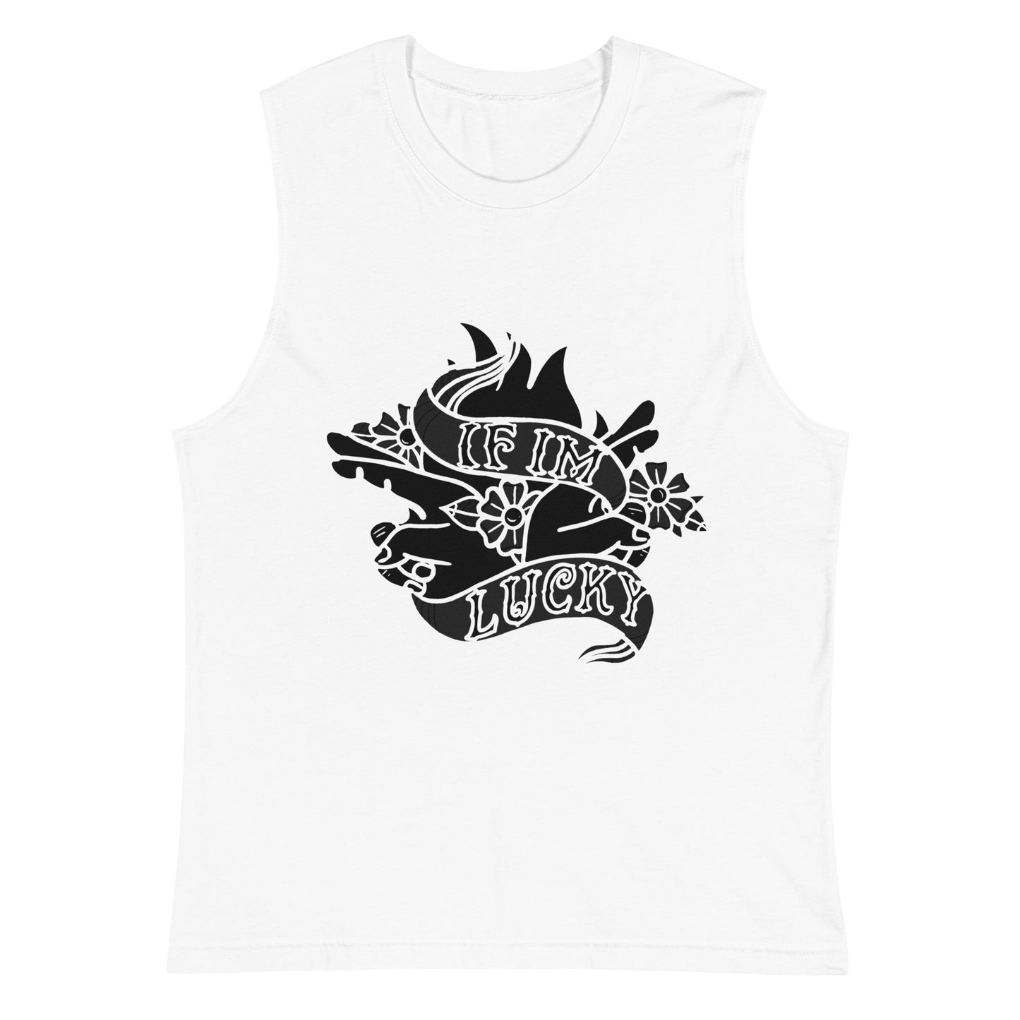 Blackout Sleeveless Tee